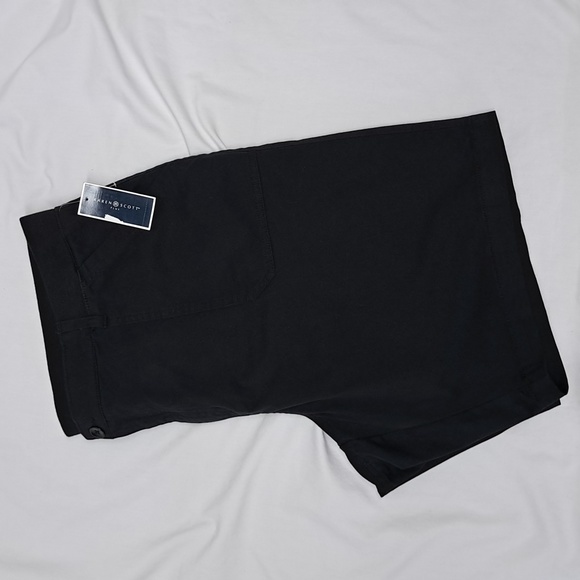 Karen Scott Plus Size Bermuda Shorts, Deep Black - Picture 5 of 13